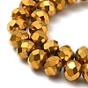 Electroplate Transparent Glass Beads Strands X-EGLA-A034-T8mm-UA01-3
