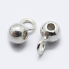 925 Sterling Silver Tube Bails STER-K167-047A-S-1