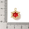 Brass with Cubic Zirconia Pendants LS-KK-G499-15G-04-3