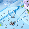 40Pcs 304 Stainless Steel Ring Toggle Clasps STAS-SC0007-42C-4