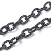 304 Stainless Steel Textured Cable Chains CHS-H007-42B-3