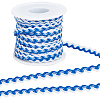 16M Polyester Wavy Fringe Trim Ribbon OCOR-GF0003-04D-1