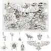 40Pcs 10 Styles Halloween Tibetan Style Alloy Pendants TIBE-FS0003-30-1