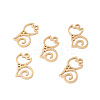 Ion Plating(IP) 304 Stainless Steel Pendants A-STAS-S105-JN366-2-3