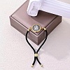 Alloy with Nylon Rope Slider Bracelets BJEW-Z156-02G-02-2