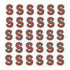 Opaque Acrylic European Beads OACR-TAC0019-006S-2