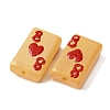 Baking Paint Glass Enamel Beads LAMP-Q045-07C-4