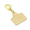 Valentine's Day Envelope Heart Alloy Enamel Pendant Decorations HJEW-JM02897-5