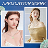 Alloy Brooch Convert Necklaces Pendant Hooks FIND-SC0019-05-5