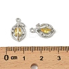 Brass Micro Pave Cubic Zirconia Pendants LS-KK-C107-05P-3