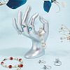 Resin Mannequin Hand Jewelry Display Holder Stands RDIS-WH0009-015A-3