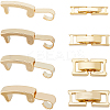 24Pcs 8 Styles Eco-Friendly Brass Watch Band Clasps KK-SC0004-13-1