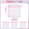 20Pcs Organza Bags OP-LP0001-17-2