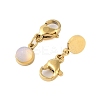 Ion Plating(IP) 316 Surgical Stainless Steel Pendant Decorations STAS-A097-04G-15-2