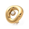 304 Stainless Steel Open Cuff Finger Rings for Women LS-STAS-Z112-13G-4