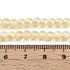 Baking Paint Transparent Glass Beads X1-DGLA-N011-4mm-02-4