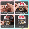 150Pcs 3 Styles Cardboard Paper Folding Printed Paper Card Header CDIS-SP0001-29-4