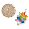 Glass Beads Pendants PALLOY-JF03014-2