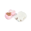 Love Theme Resin Cabochons RESI-H166-22-2