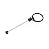 Iron Bar Beadable Keychain Clasps AJEW-R004-02EB-2