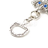 Glass Turkish Blue Evil Eye Pendant Decoration LS-HJEW-I008-05AS-4