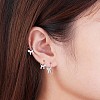 SHEGRACE Cute Design 925 Sterling Silver Stud Earrings JE315A-4