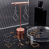 Geometry Charm Drop Earring DIY Making Kit DIY-UN0003-01-2