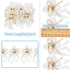 1 Yard Embroidery Flower Polyester Lace Trim OCOR-GF0002-55-2