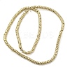 Electroplated Synthetic Non-magnetic Hematite Beads Strands G-H327-I01-01E-2