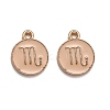 Alloy Enamel Pendants ENAM-S124-01A-10L-1