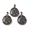 Natural Green Aventurine Pendants G-A241-02R-09-1