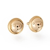 201 Stainless Steel Bead Cap Pendant Bails LS-STAS-K194-03G-02-2