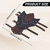 Imitation Leather Arm Guard AJEW-WH0542-64-2
