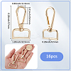 16Pcs Zinc Alloy Swivel Clasps FIND-SP0003-73G-2