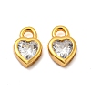 Real 18K Gold Plated 925 Sterling Silver Charms STER-K176-03A-G-1