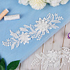 Polyester Embroidery Water Soluble Appliques LS-DIY-WH0304-667A-4
