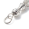 Tibetan Style Alloy Curb Chain Tassel Big Pendants FIND-I025-01C-4
