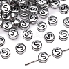 50Pcs Silver Plating Acrylic Beads PW-WG2E8AD-08-1