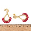201 Stainless Steel Stud Earrings EJEW-MZ00809-02-5