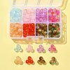 200Pcs 8 Colors Transparent Crackle Acrylic Beads CACR-FS0001-03-7