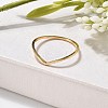 304 Stainless Steel V-shaped Plain Band Rings LS-RJEW-I110-02G-2
