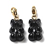 Bear Resin Pendant Decorations STAS-M092-01G-09-1