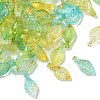Transparent Acrylic and Gold Foil Pendants AC-CBAF9C1-04A-05-1
