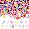 500Pcs Craft Style Acrylic Beads MACR-SP0001-43-1