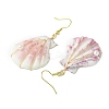 4 Pairs Brass Dangle Earrings EJEW-TA00605-5