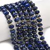 Natural Lapis Lazuli Beads Strands G-L642-J08-02-2