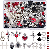 DIY Keychian Findings Kits DIY-SC0033-66-7