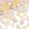 Frosted Transparent Acrylic Beads OACR-F013-01-1