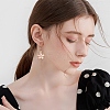 50Pcs 5 Colors Alloy Enamel Pendants ENAM-CJ0002-39-6
