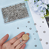 500Pcs 5 Styles Tibetan Style Alloy Daisy Spacer Beads FIND-SP0002-22A-3
